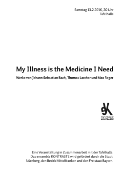 My Illness is the Medicine I Need