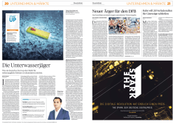Die Unterwasserj&auml;ger - Handelsblatt macht Schule