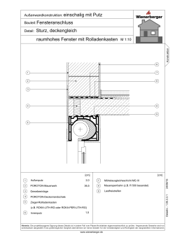 pdf_Fensteranschluss, Sturz, deckengleich