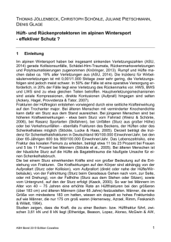 H&uuml;ft- und R&uuml;ckenprotektoren im alpinen