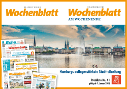 Preisliste 2016 - Hamburger Wochenblatt