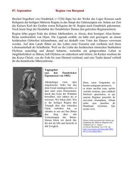 Regina von Burgund - St. Johannes der T&auml;ufer