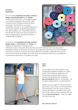 Gesamtkatalog öffnen - Textil Tricot Vogt GmbH