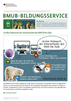 Ausgabe 04/2015 - BMUB