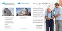 Unsere Verpflichtung - Evangelische Heimstiftung
