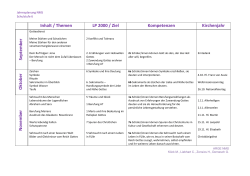NMS Kompetenzentwickelnde Jahresplanung