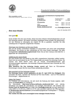 thoska-information_UNI-Jena-dt - Friedrich-Schiller