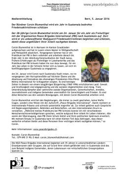 Ein 26-j&auml;hriger Schweizer wird ein Jahr in Mexiko bedrohte