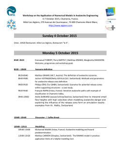 Programme
