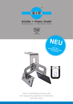 NEU - Schäfer + Peters GmbH