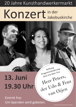 Herr Peters der Udo und Frau van Oijen