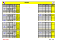 Trainingszeiten April 2016 22.04.2016 Abschlußball Anfängerkurs