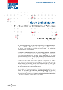 Flucht und Migration - Bibliothek der Friedrich-Ebert
