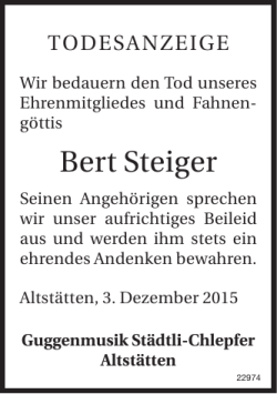 Bert steiger - Der Rheintaler