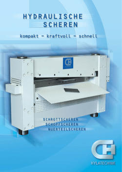 Hydraulische Scheren (Deutsch)
