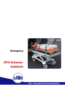 RTH Scheren- hubtisch - utila Gerätebau GmbH & Co.KG