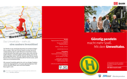 G&uuml;nstig pendeln macht mehr Spa&szlig;. Mit dem Umweltabo.