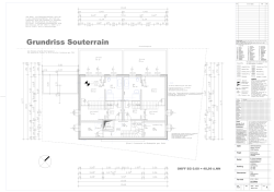 Grundriss Souterrain