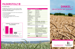 dinkel - IG Pflanzenzucht