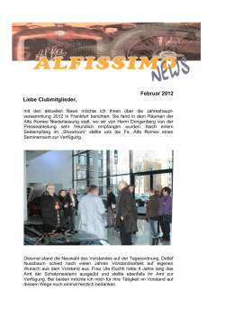 AlfissimoNews 1-2012