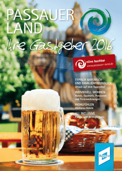 Ihre Gastgeber 2016