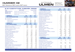 hummer h2 - Autohaus Ulmen GmbH