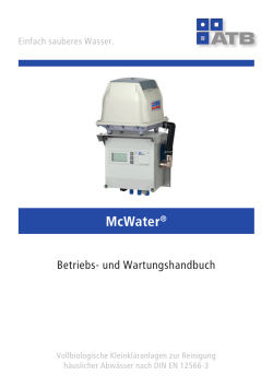 McWater - ATB Umwelttechnologien GmbH