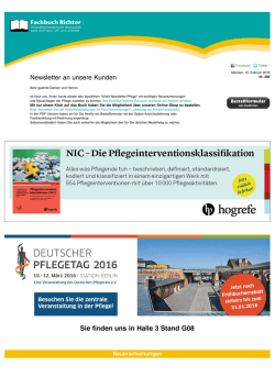Newsletter - Fachbuch Richter