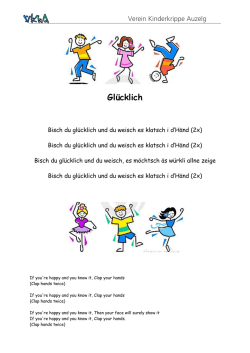 Gl&uuml;cklich - Kita Zauberburg