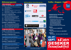 Hexenstadtfest - Geseker Wirtschafts