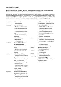 pdf Pr&uuml;fungsordnung RAK Hamm (nach Ma&szlig;gabe der