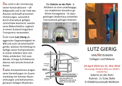 lutz gierig - Galerie an der Ruhr