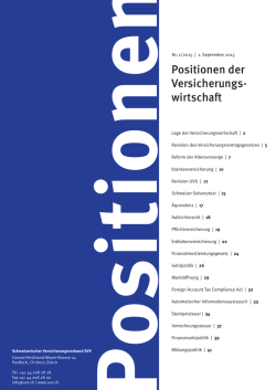 Positionen der Versicherungswirtschaft 2015_02