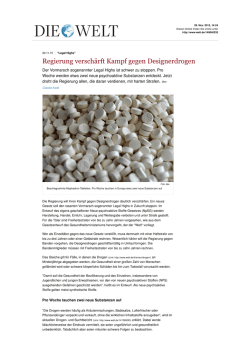 DIE WELT: Kampf gegen Desig