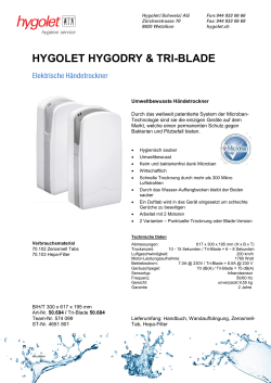 hygolet hygodry & tri-blade