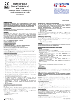 Direkte Xa-Inhibitoren