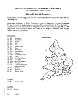 Übersicht über die Regionen im Vereinigten Königreich [pdf