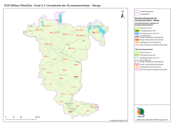 KOR Mittlere Elbe/Elde - Karte 5.3: Umweltziele der