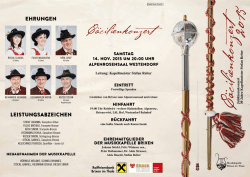 Info-Folder - Musikkapelle Brixen im Thale
