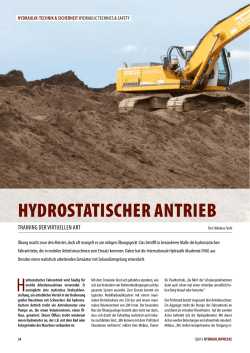 Hydraulikpresse 01-2015 Seminar Geschlossener Kreis