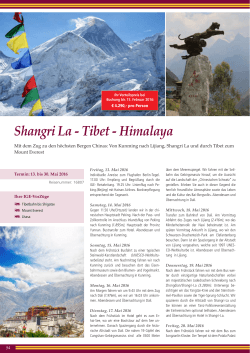 Shangri La - Tibet - Himalaya