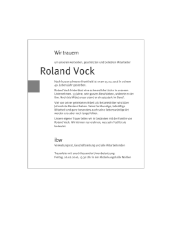 Roland Vock