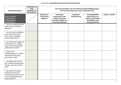Instrument: Lebensphasenorientierte Potenzialanalyse