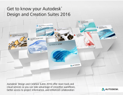 Autodesk Design and Creation Suite