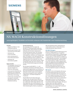 NX Mach Design Solutions