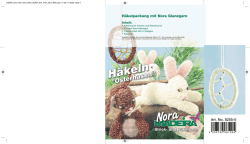 H&auml;kelpackung mit Nora Glanzgarn Art. No. 8255-0