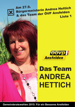 AndreA HetticH - ÖVP Ansfelden