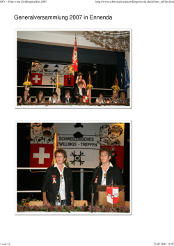 Fotos - Schweizerischerzwillingsverein