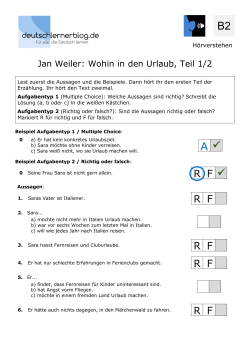 Übungen (mit Wortschatzhilfen und Lösungen) als PDF