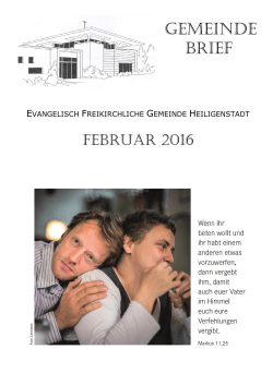 Februar - EFG Heiligenstadt